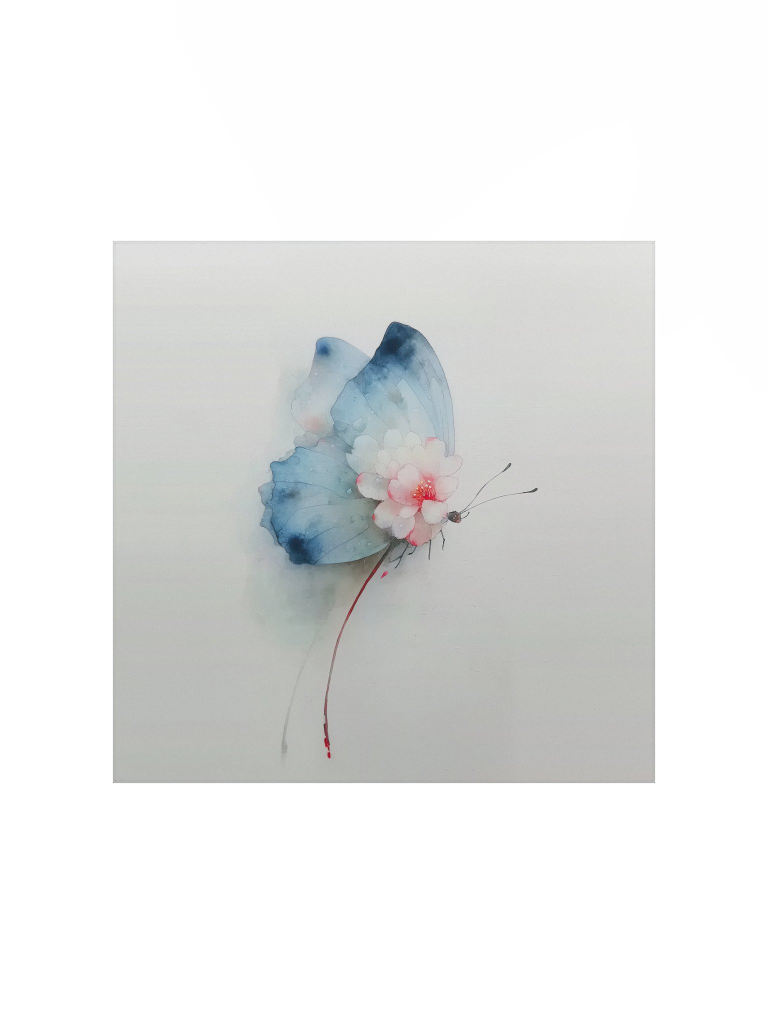 Powder Blue: Whispering Petal Butterfly product image (2)