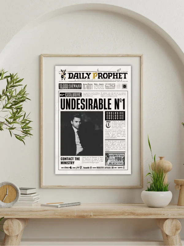 Magical Undesirable Number 1 Newspaper 100% Customizable Template Bundle product image (7)