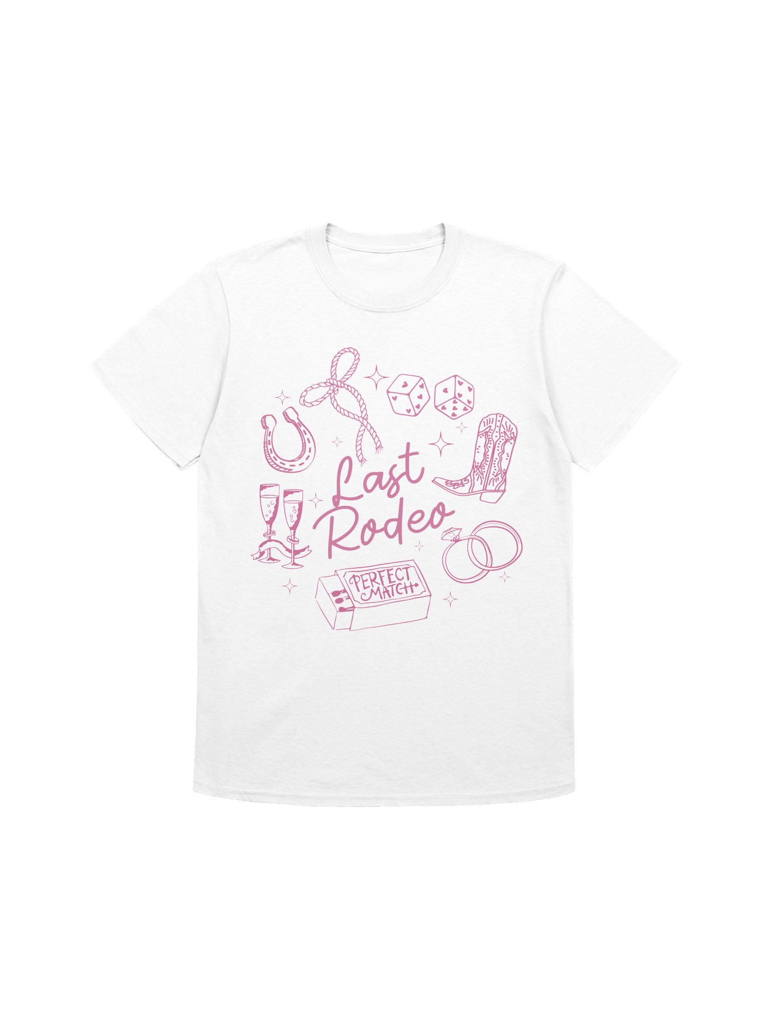 Last Rodeo Shirt – Western Bachelorette Party Graphic Tee | Cowgirl Bride Gift, Nash Bash Outfit, Bridal Party Shirts product image (2)