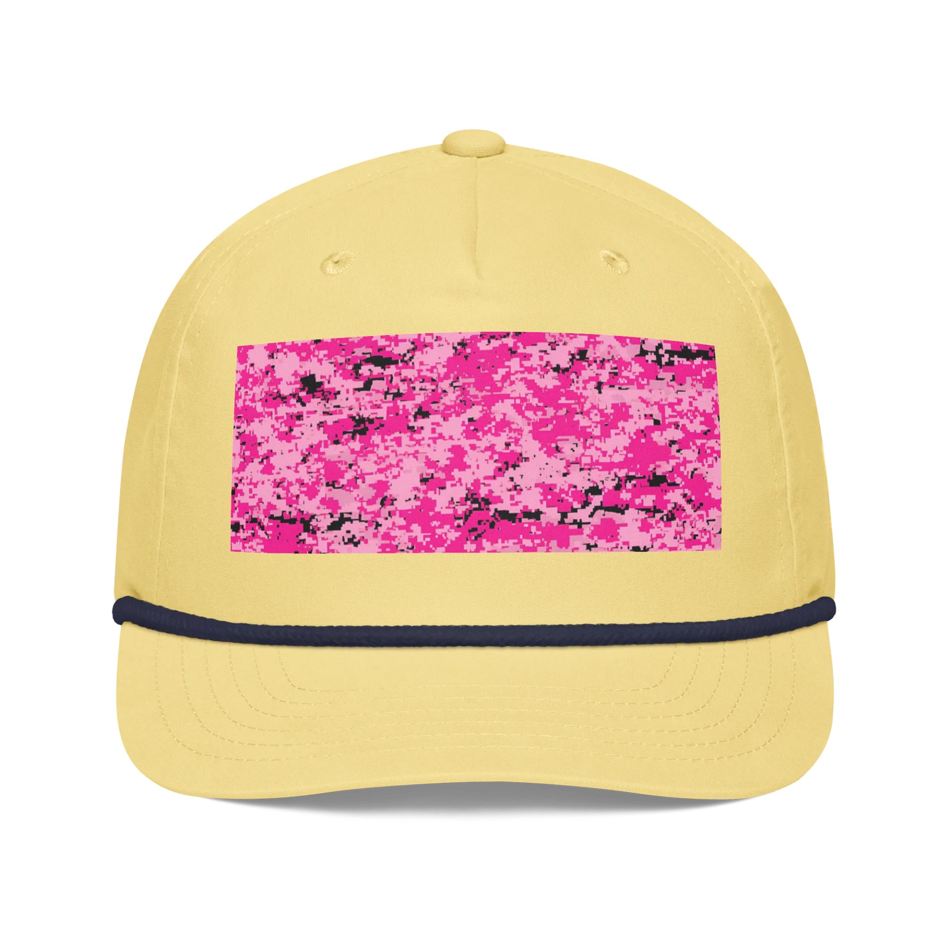 Pixel Pink Camo Golf Cap product image (1)