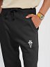 Cap Gets Active (White Logo Joggers)
