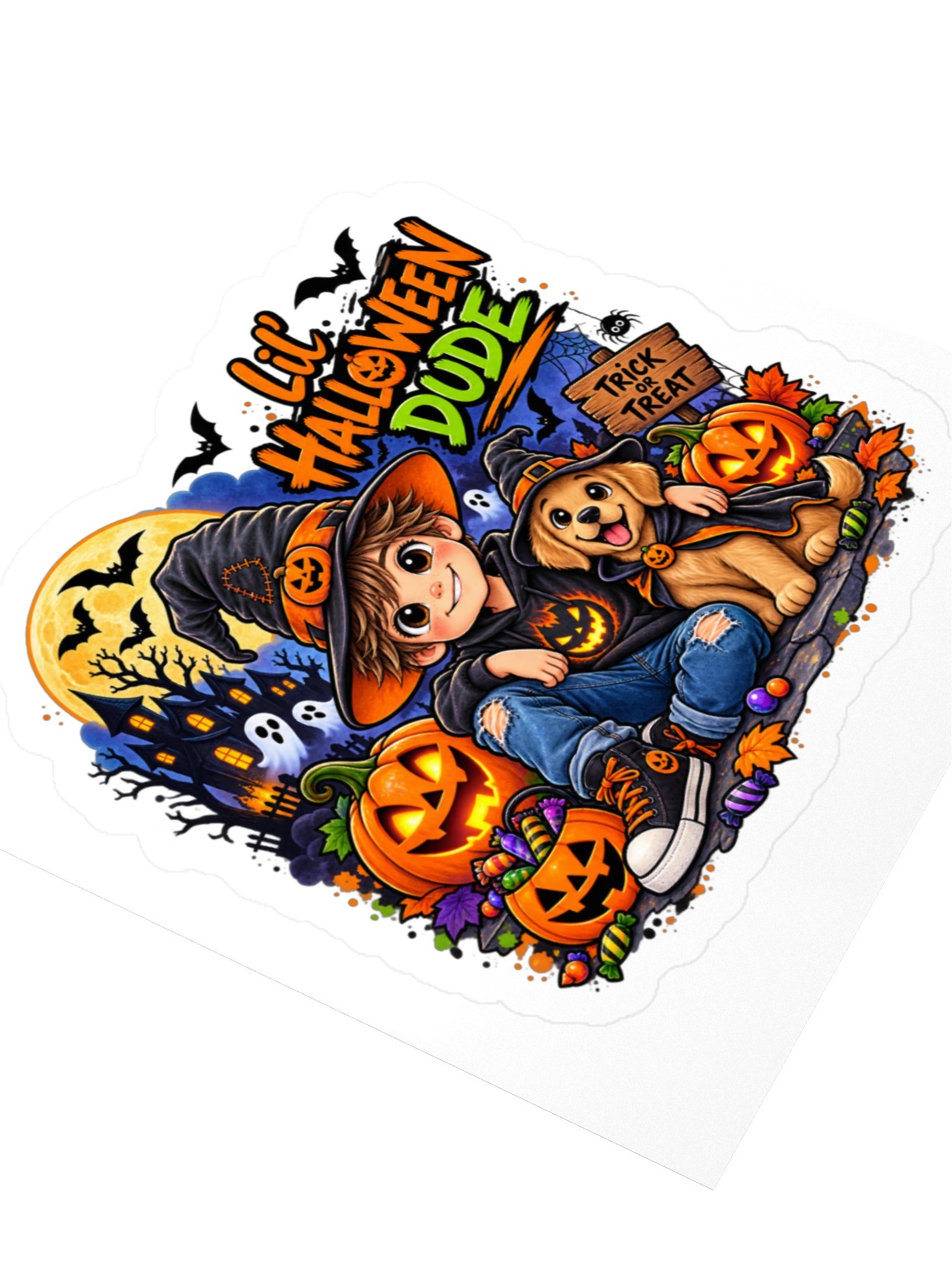 Lil Halloween Dude Sticker product image (3)