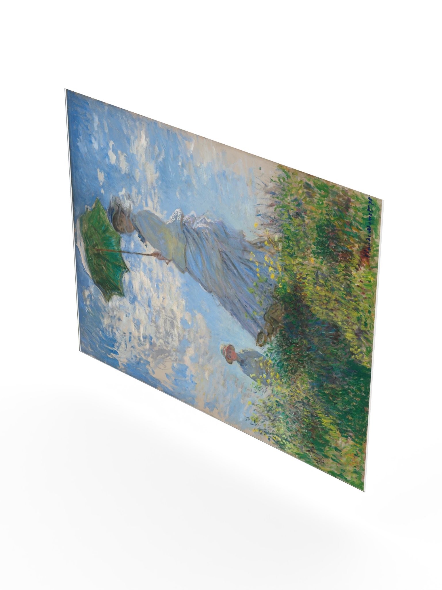 Claude Monet, Woman with a Parasol (1875) Fine Art Print product image (36)