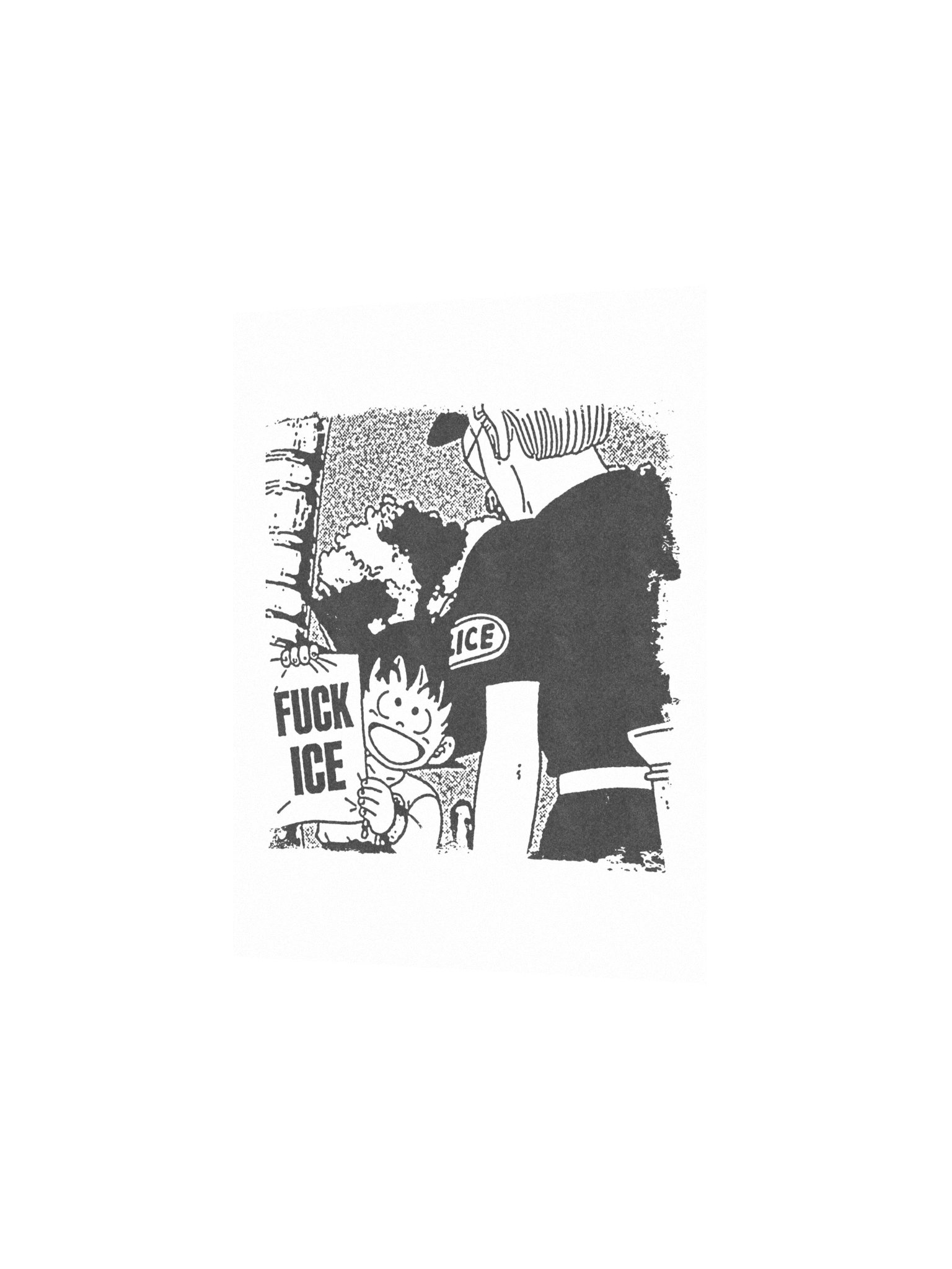 F*CK ICE ! Art Print. product image (2)