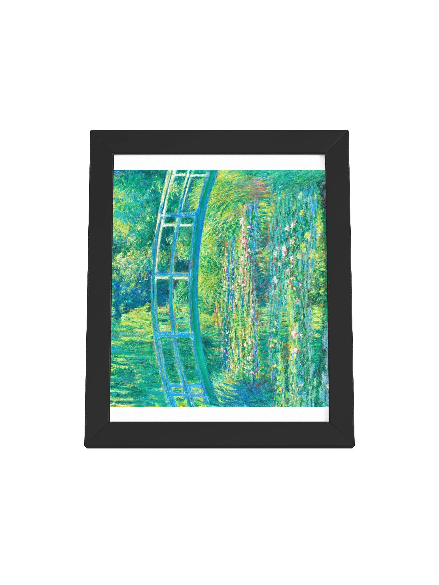 The Water-Lily Pond — Small Framed Matte Poster product image (5)