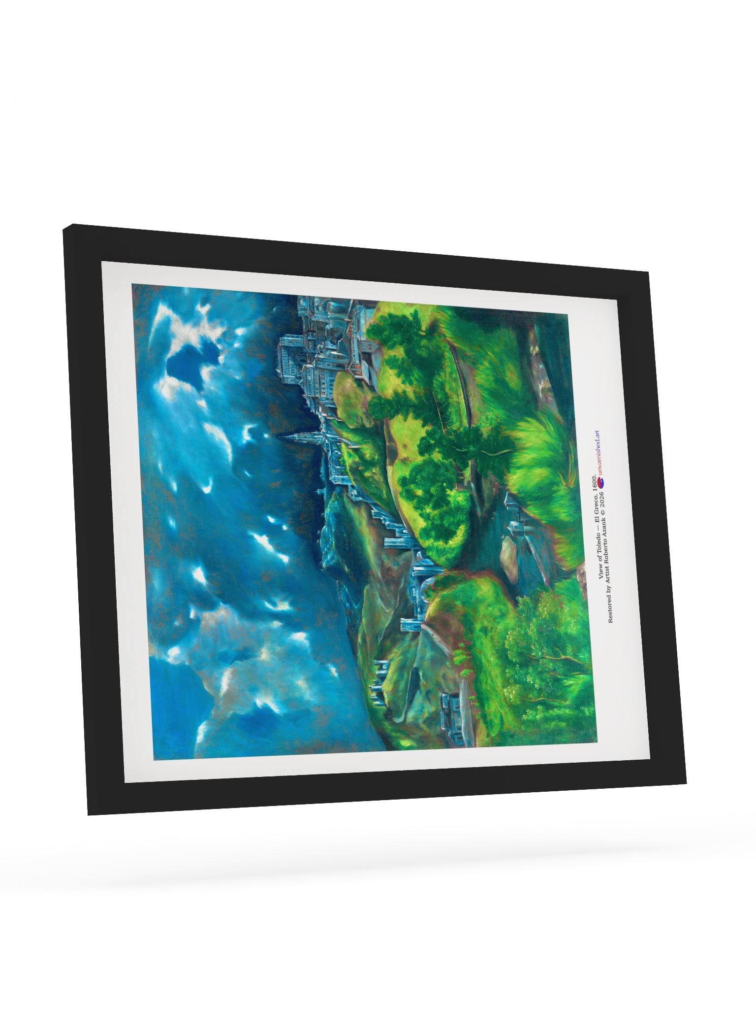 View of Toledo — Large Framed Matte Poster product image (9)