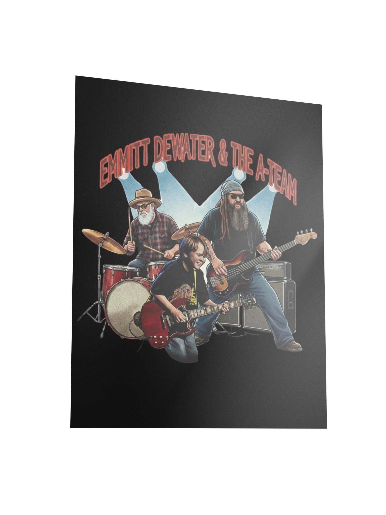 Emmitt DeWater & The A-Team 16×20 Matte Poster product image (3)