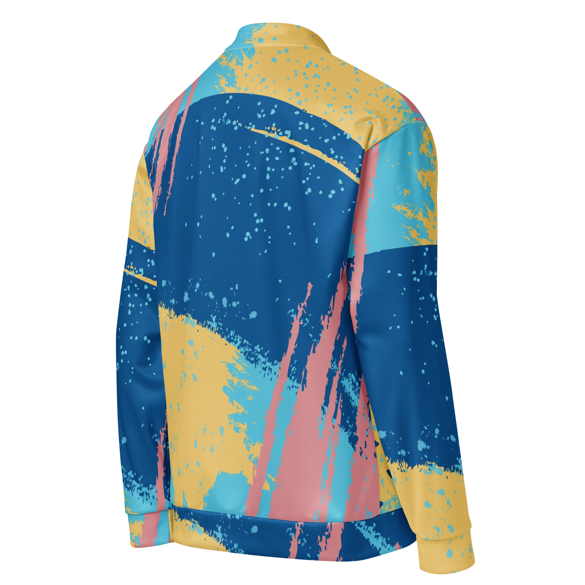 Abstract Splash Bomber Jacket product image (4)