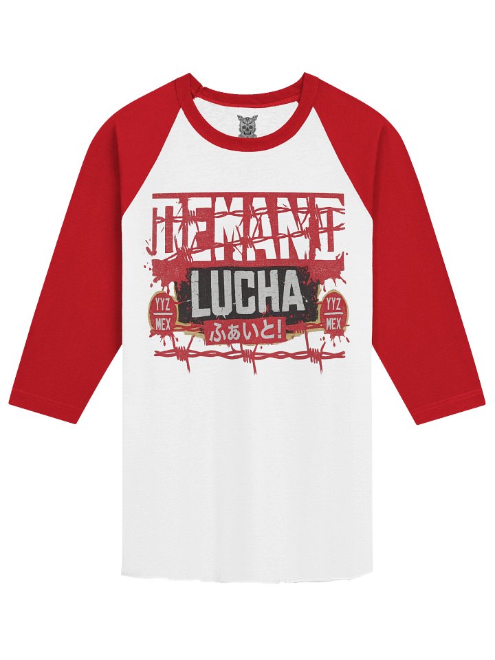 Demand Lucha Red Wire Baseball Tee product image (1)