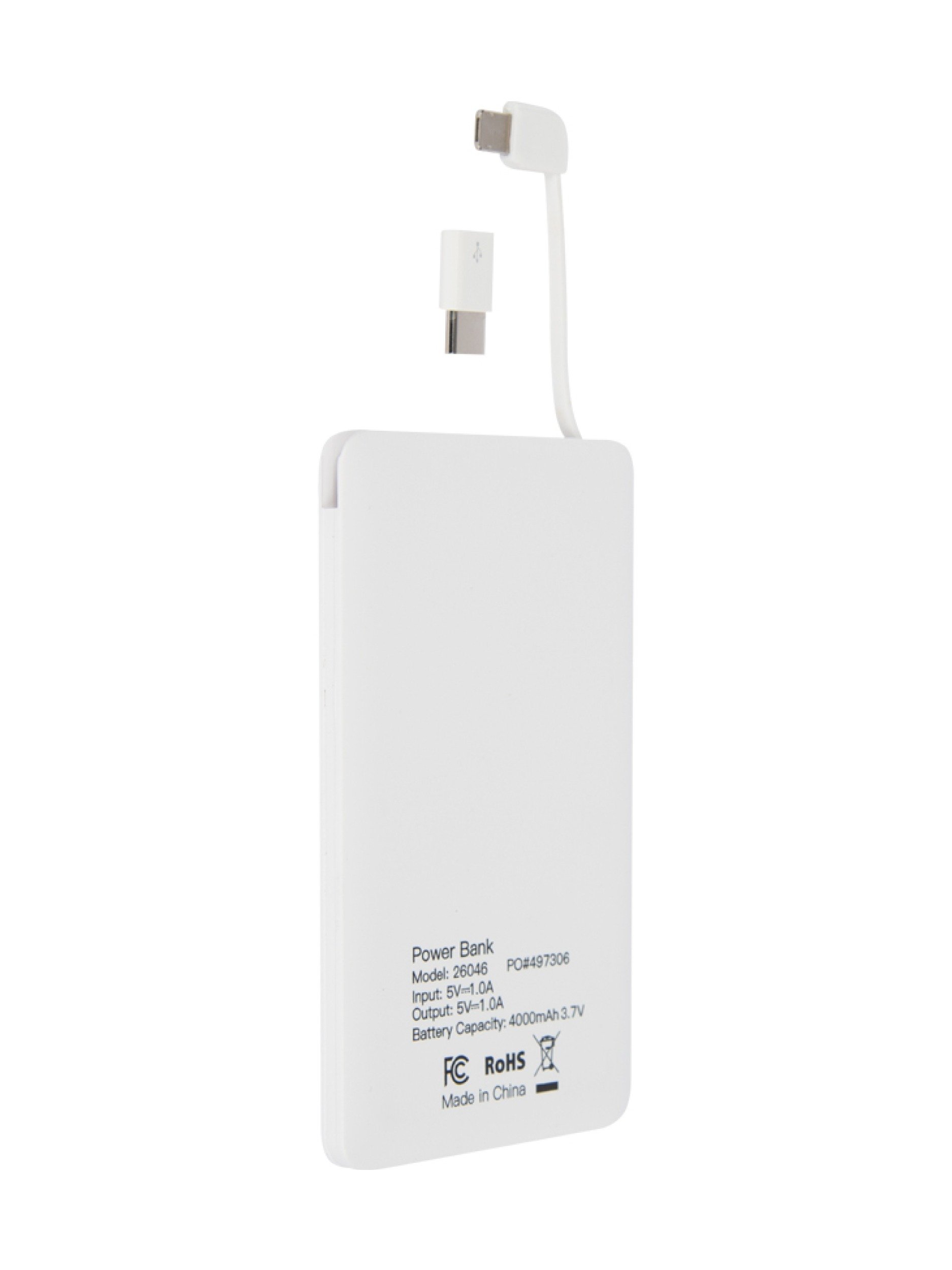 LeadSimple - 4000 MAH 3-In-1 Power Bank product image (2)