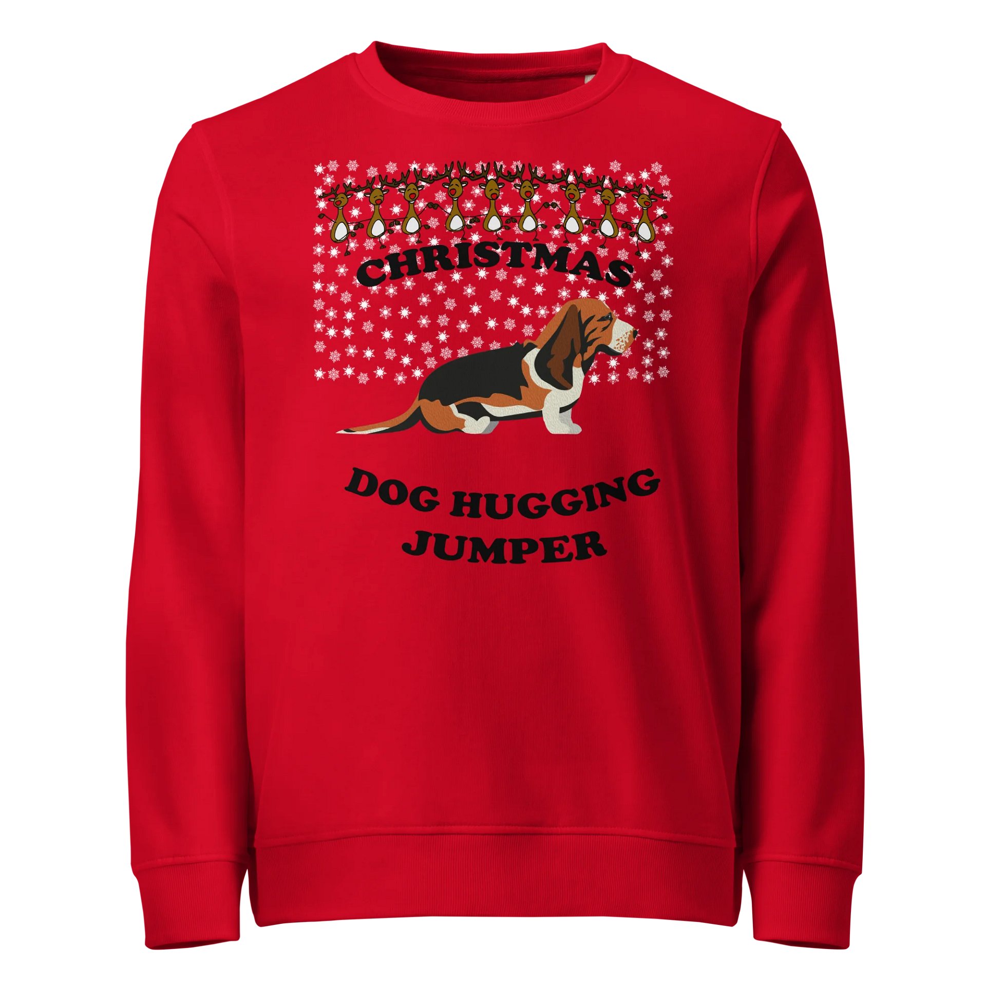 Christmas Dog Hugging, Bassett product image (21)