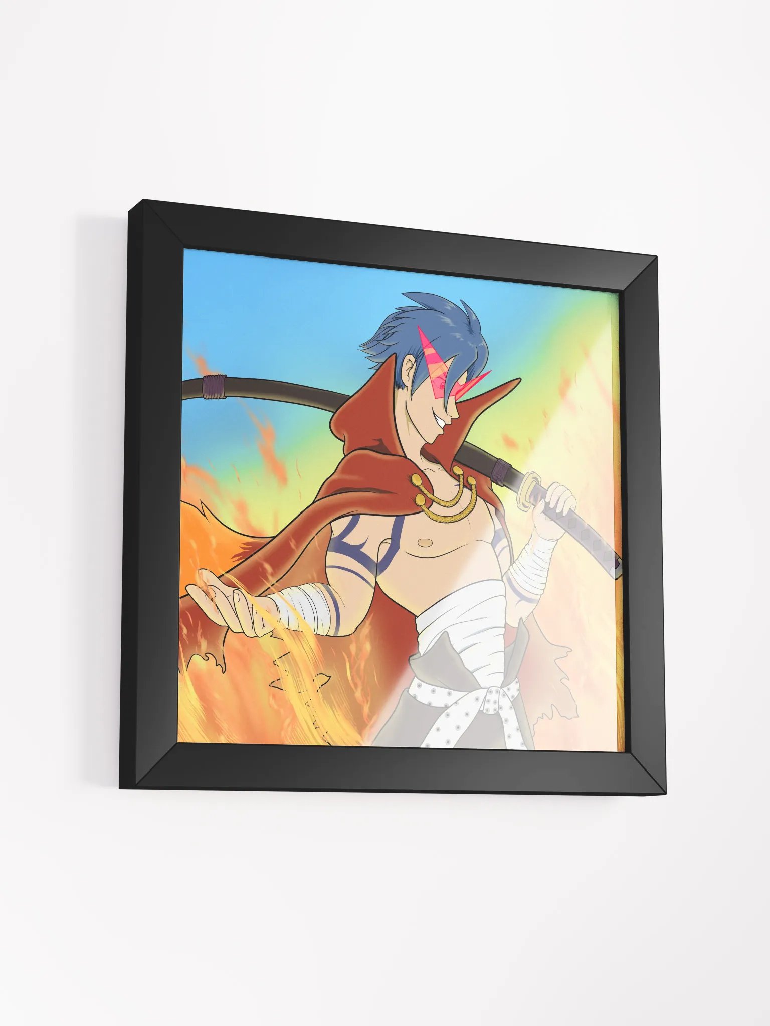 Supportive Bro Framed Print product image (7)