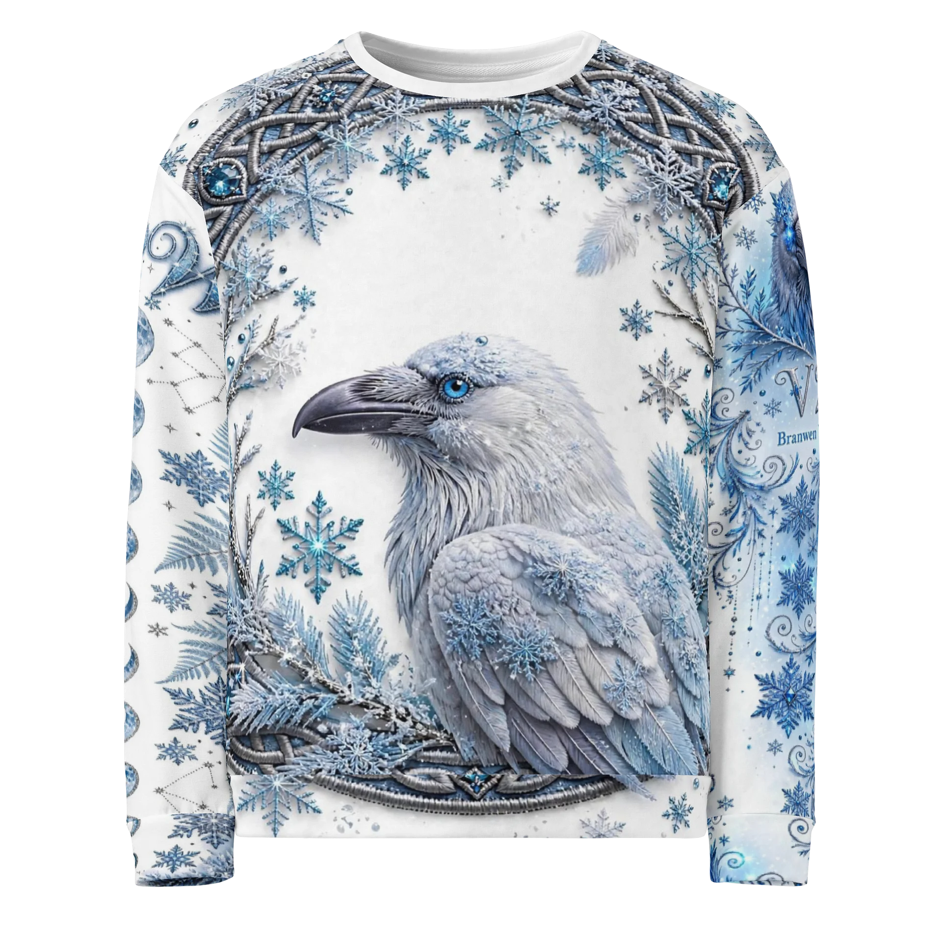 V2W -FOUR SEASONS WINTER- "She Wintered Alone So Spring Could Return" Signature Sweatshirt product image (1)