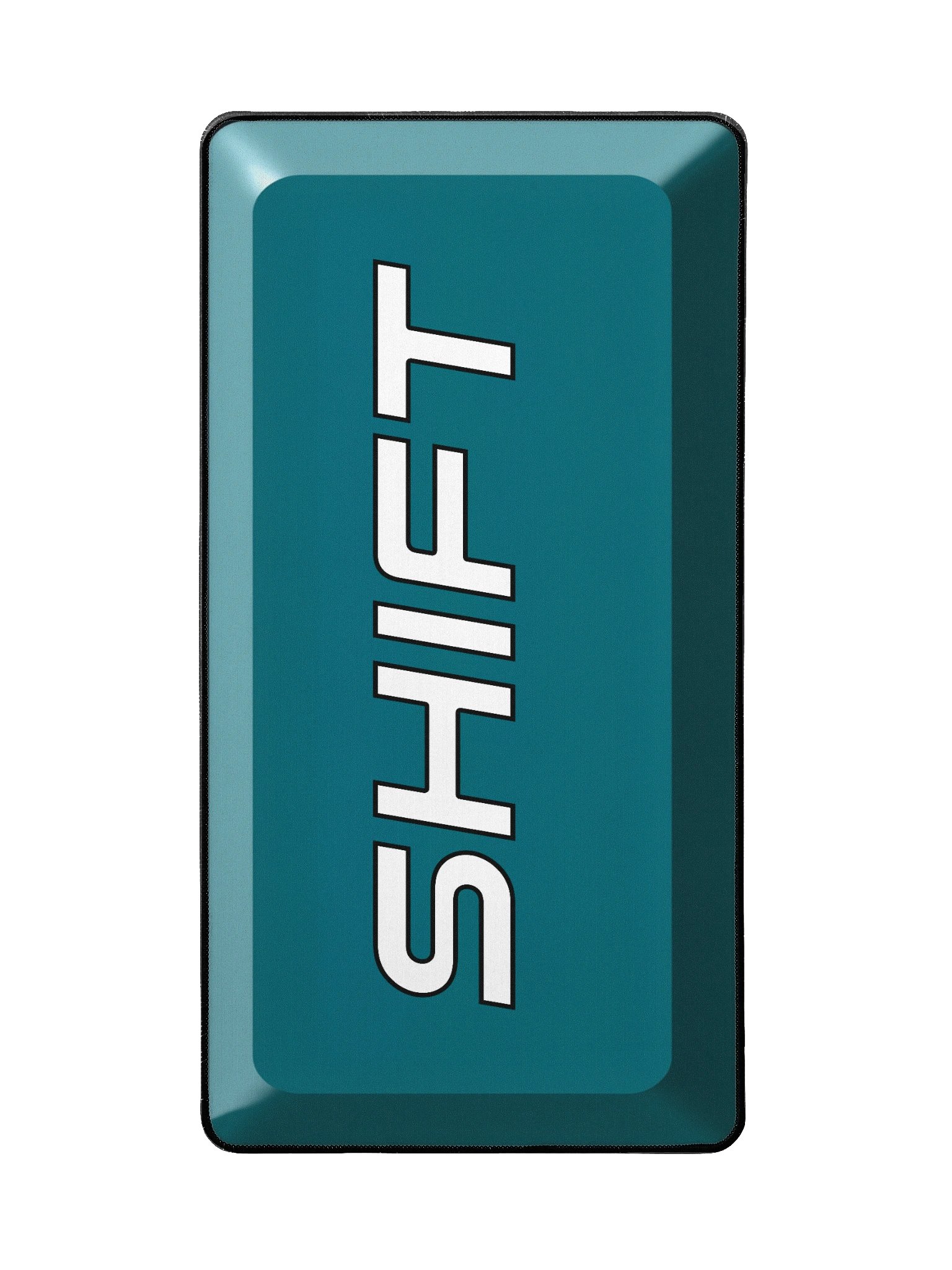 Teal Shift Key Mousepad product image (2)