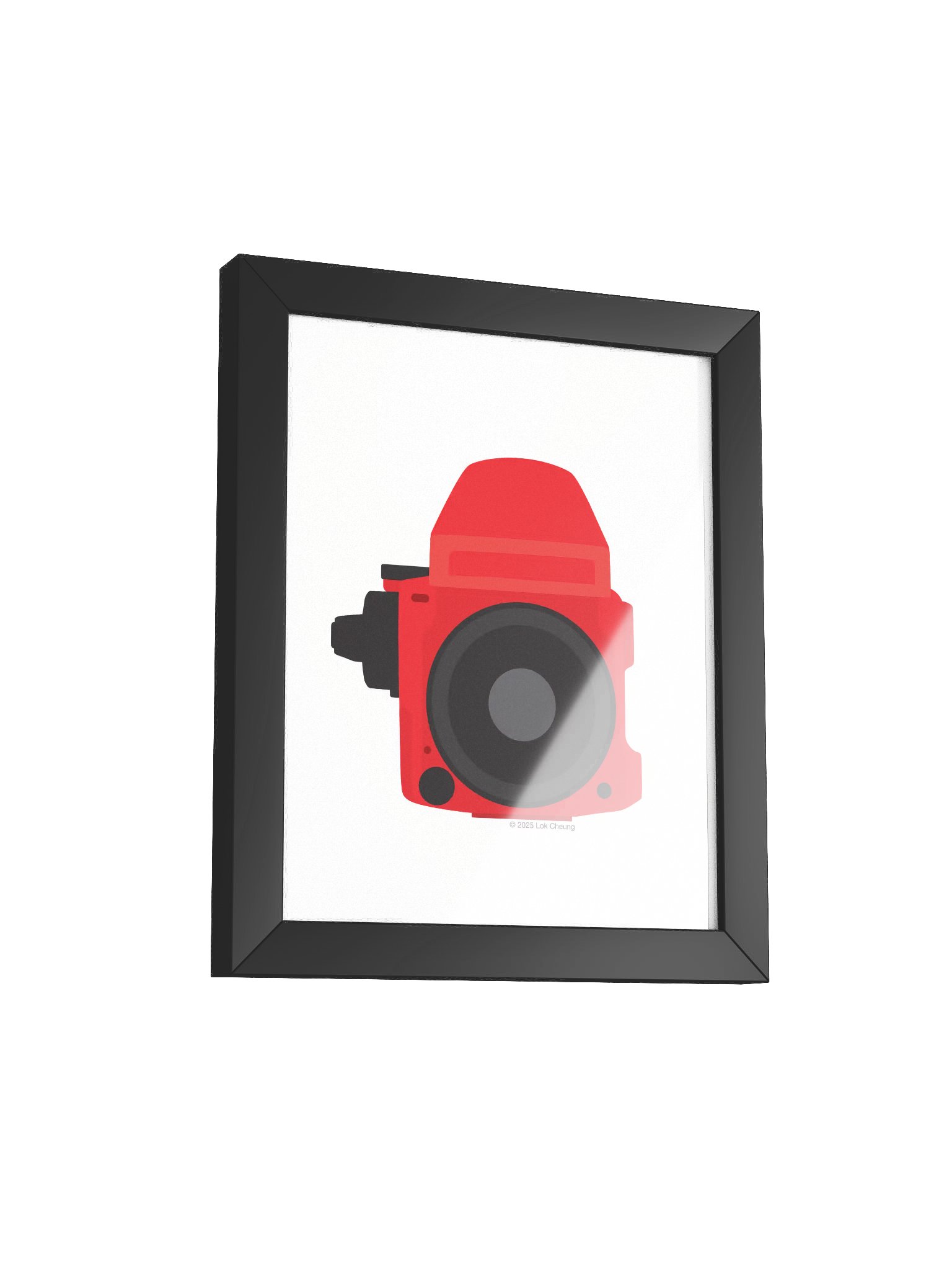 M 645 Red - Framed Poster product image (25)