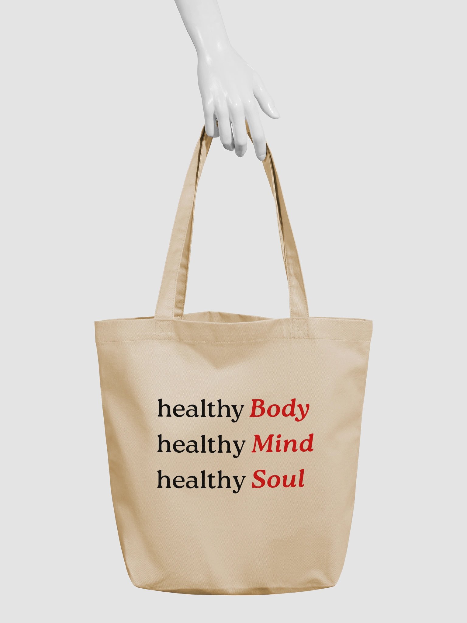 Healthy Mind Body Soul Tote Bag product image (3)