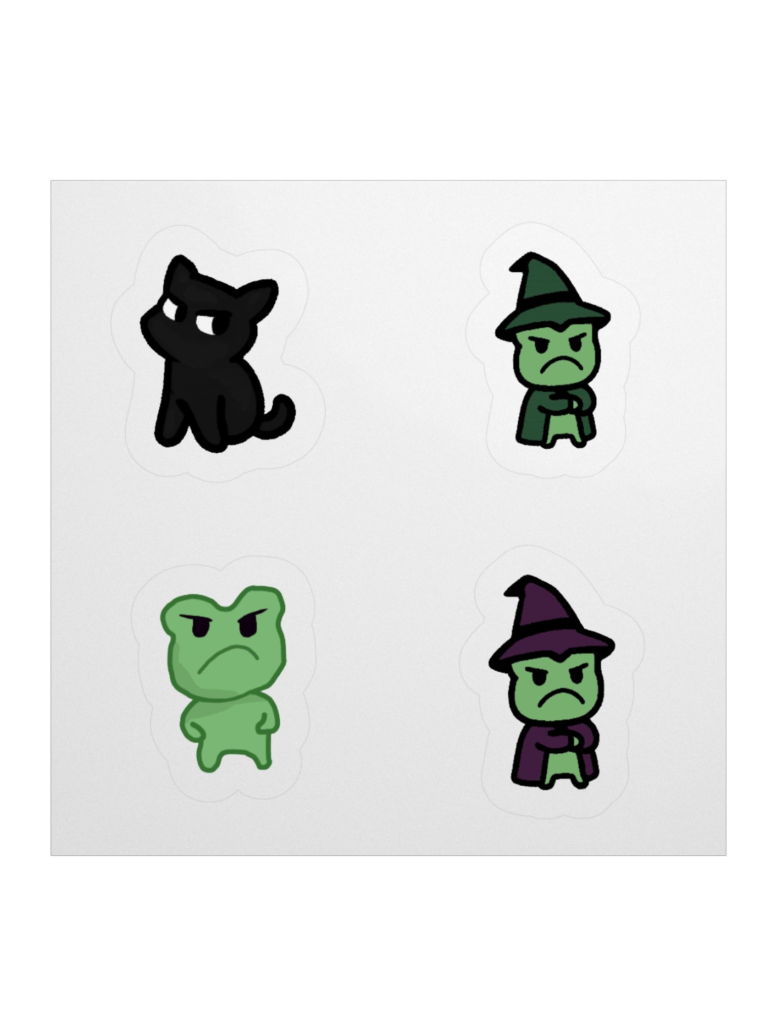Witchy Phrog Sticker Set product image (2)