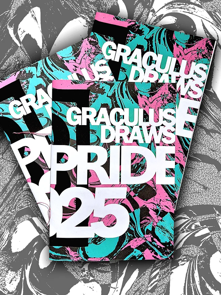 GRACULUS DRAWS PRIDE 2025 Zine product image (1)