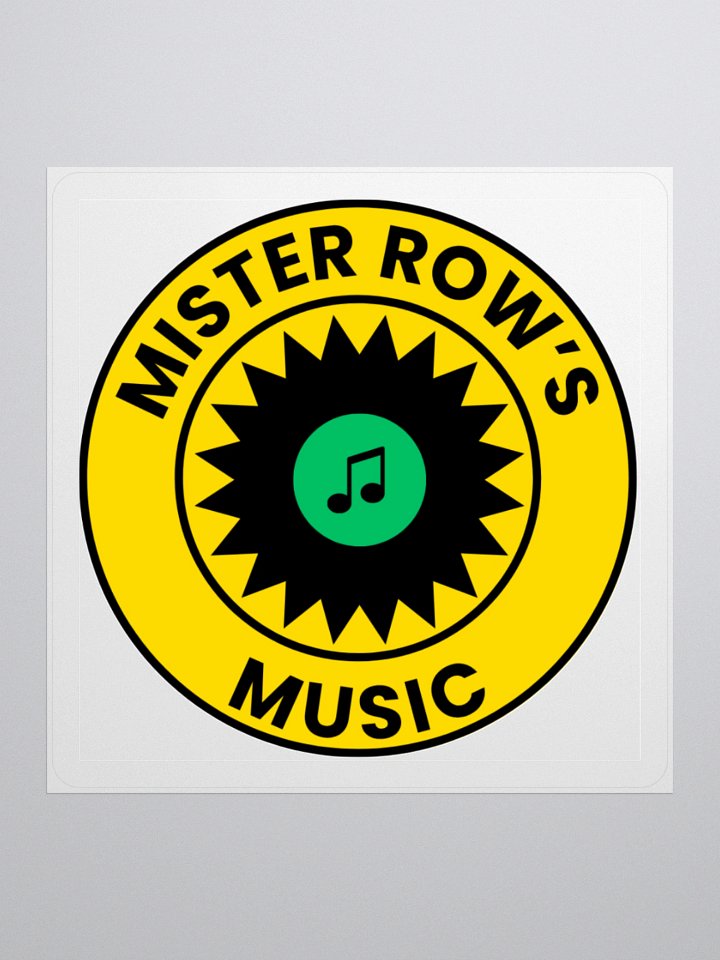 Mister Row's Music Sticker product image (1)