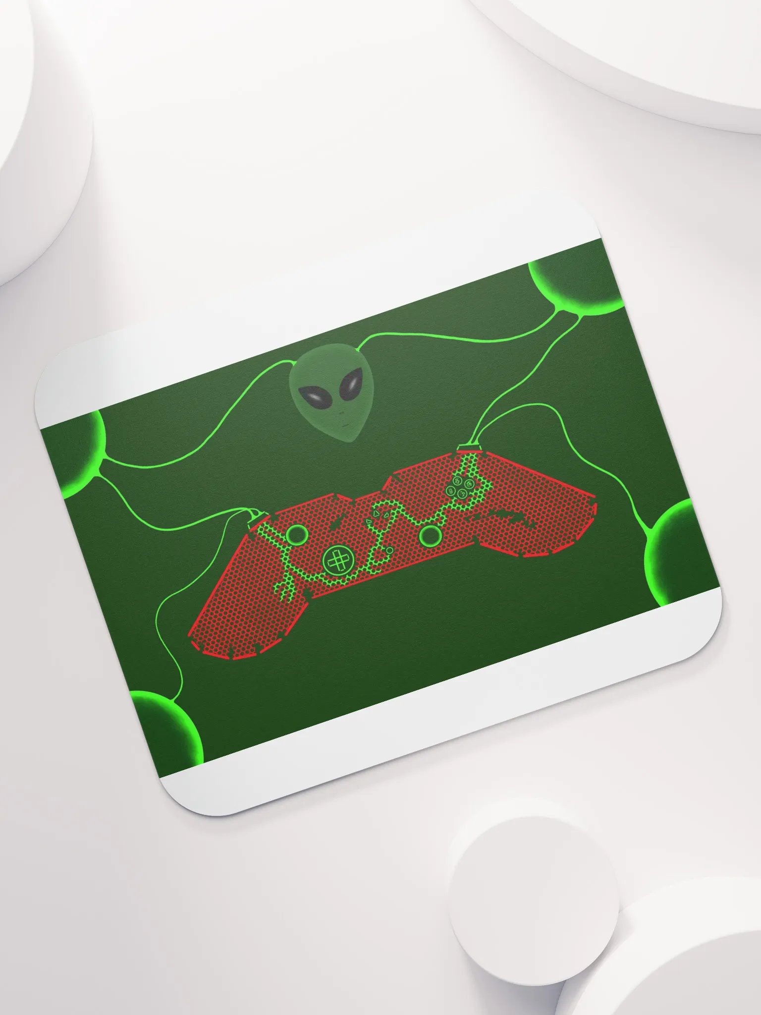 Galactic Alien Gamer Mouse Pad product image (7)