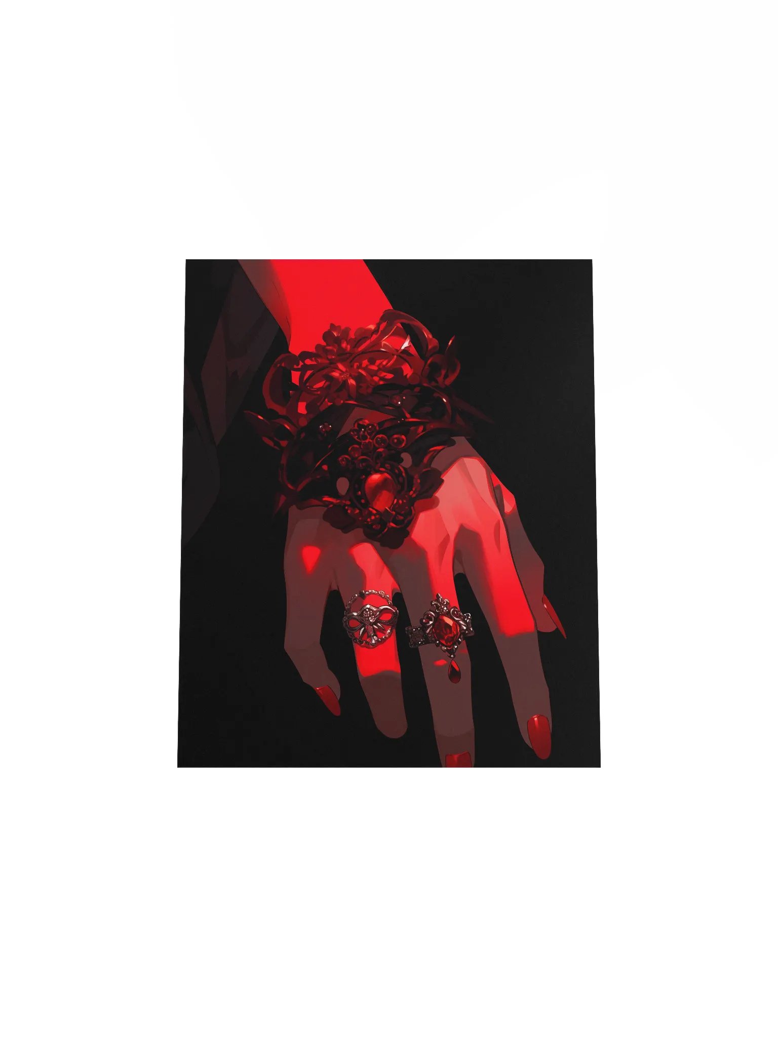 Gothic Floral Adornments Poster product image (22)