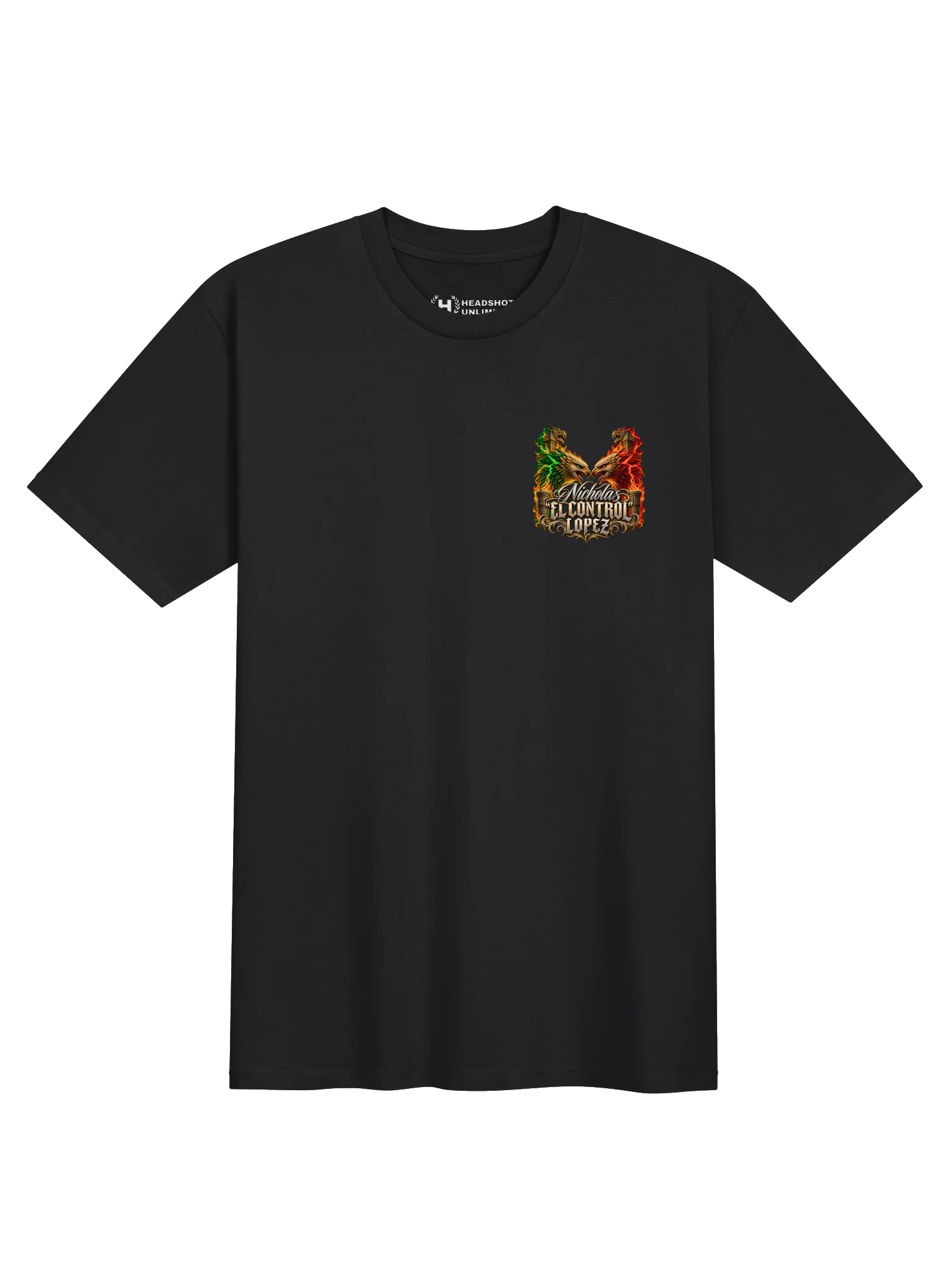 Nicholas “El Control” Lopez X Headshot Unlimited - Premium Heavyweight Tee product image (1)