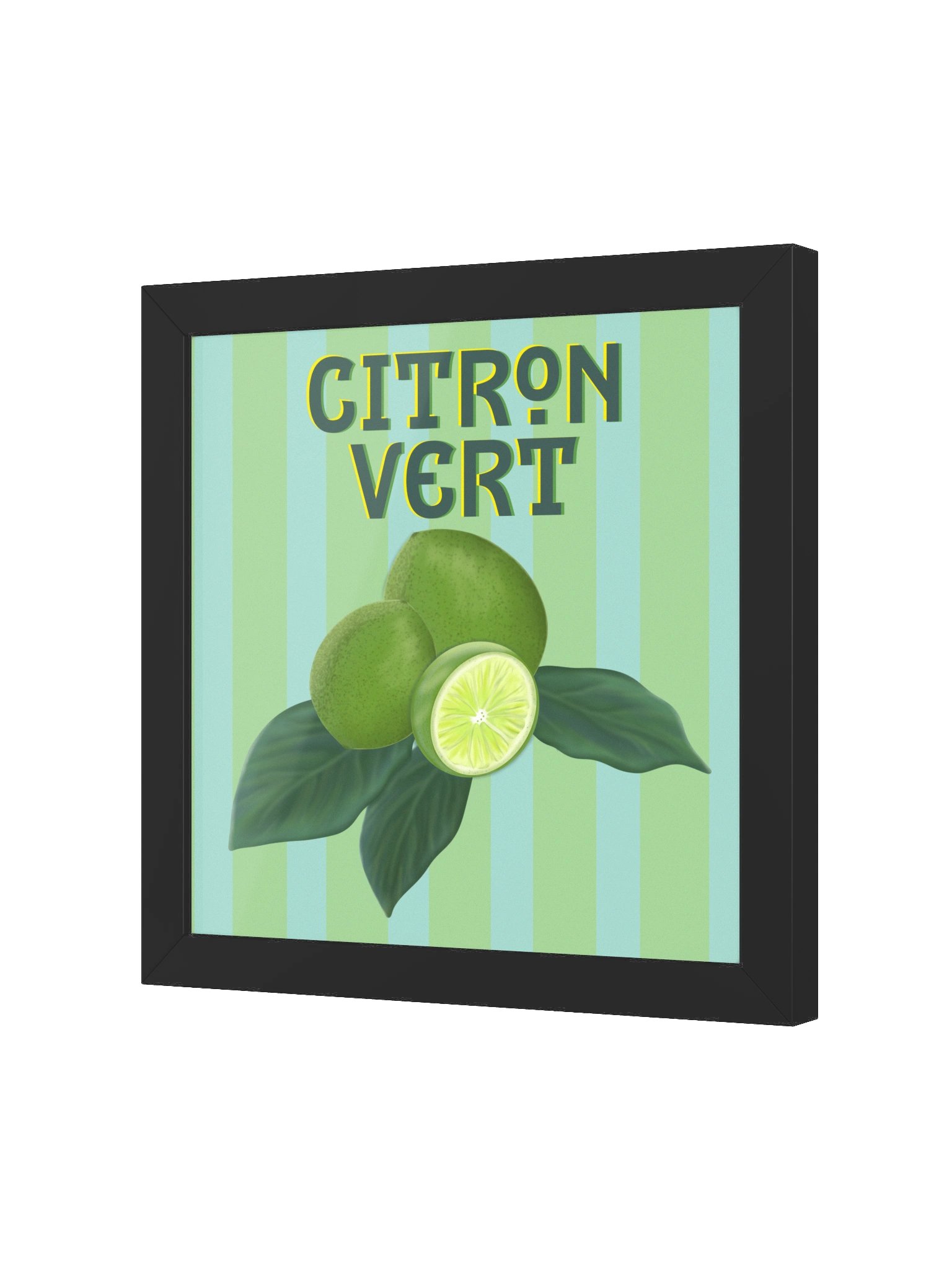 Citron Vert – Framed High-Quality Matte Poster product image (3)