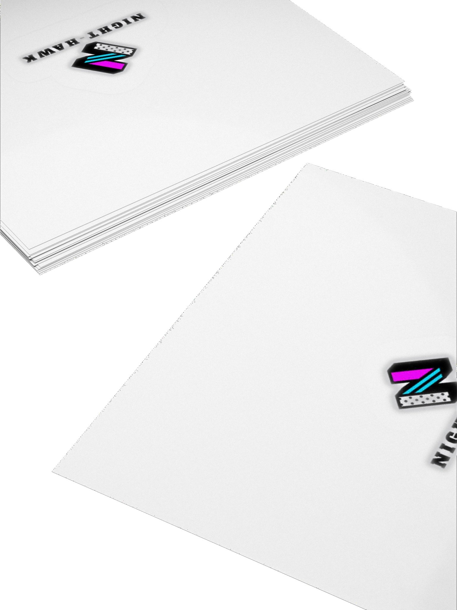 NIGHT-HAWK Geometric Logo Stickers product image (4)