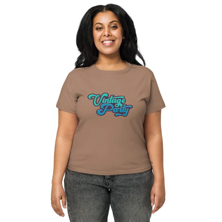 Vintage Party High-Waisted Tee product image (1)