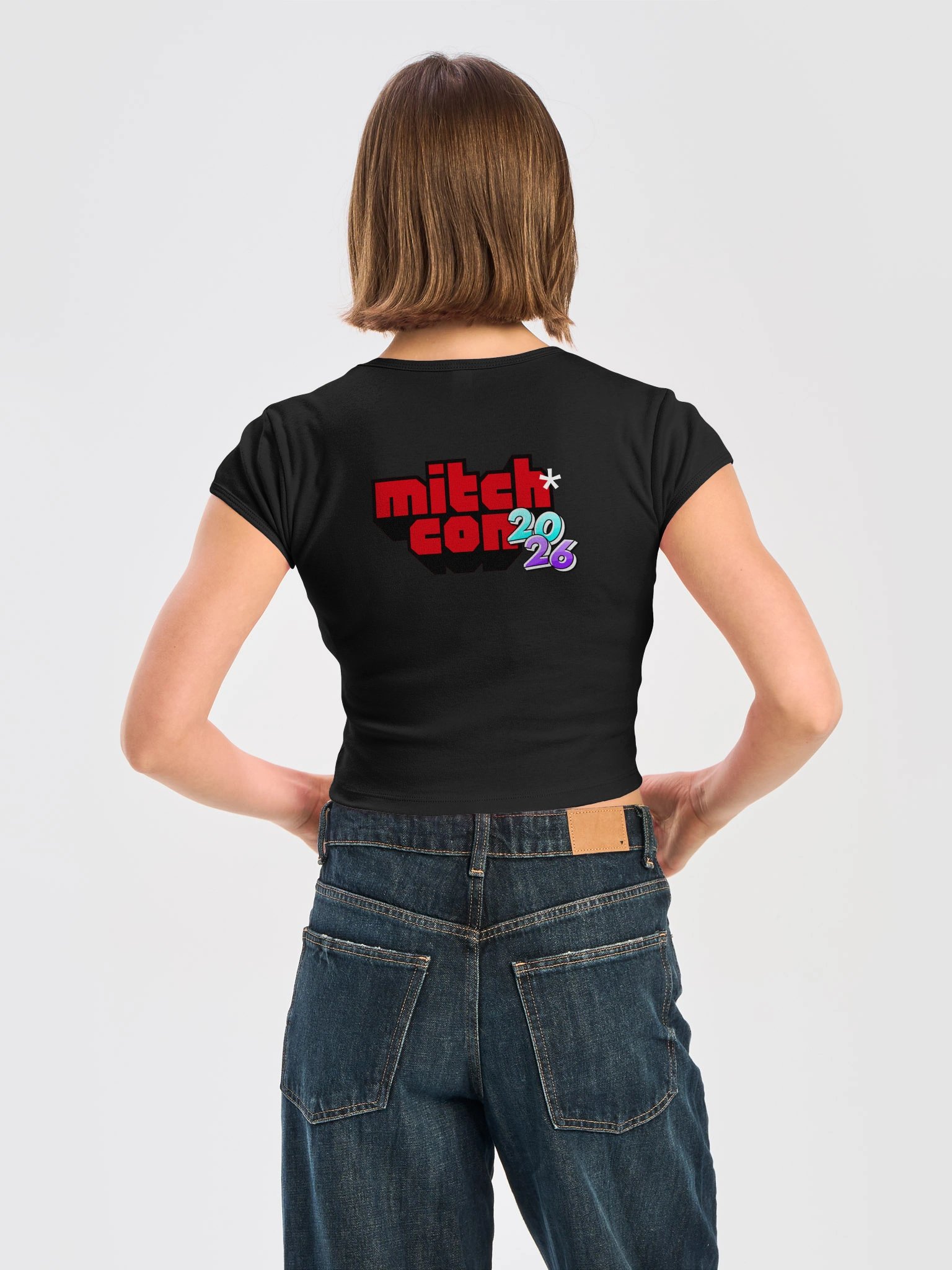 2026 MitchCon Logo MMV Babydoll Tee product image (2)