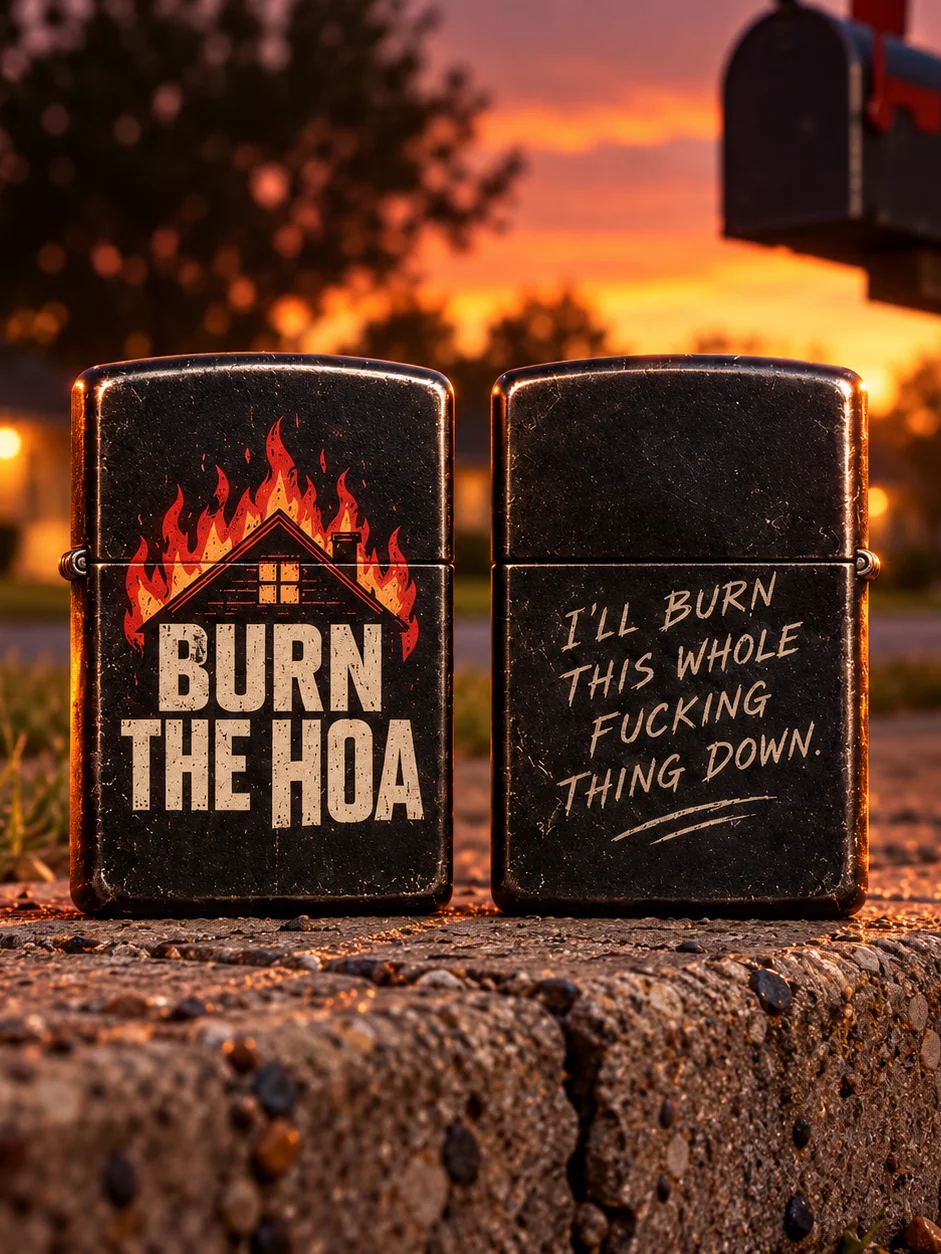 Burn The HOA Lighter product image (1)