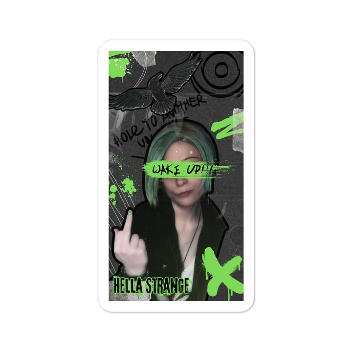 WAKE UP Sticker product image (1)