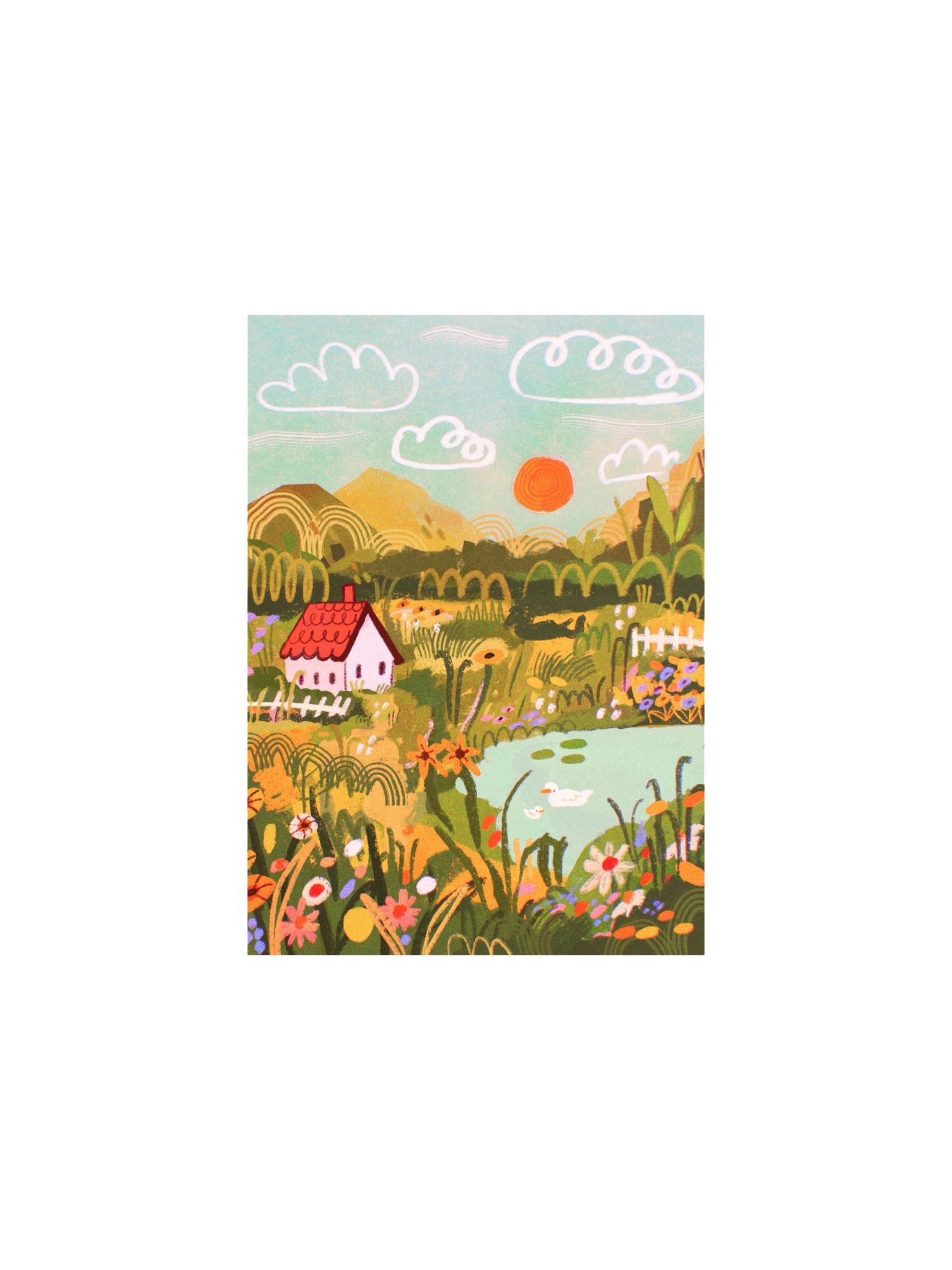 Summer Landscape Print product image (2)