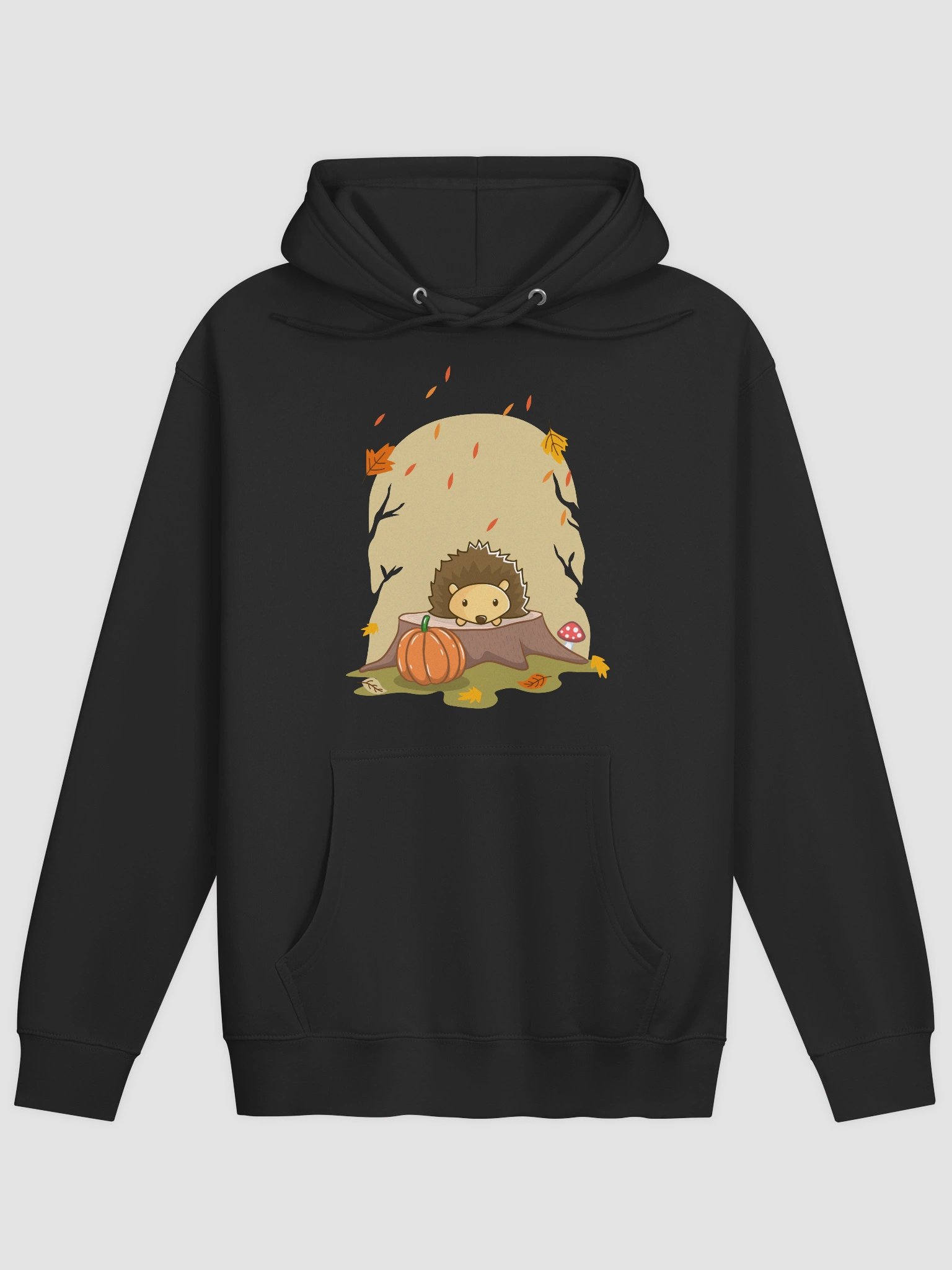 🍂 Autumn Hedgehog Shirt | Cute Fall Forest Animal Shirt | Cozy Woodland Vibes product image (1)