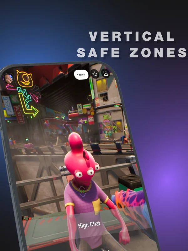 Vertical Stream Safe Zone Templates product image (1)