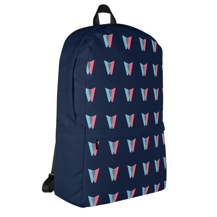 We Bodyboard Classic Patterned Logo Backpack product image (1)