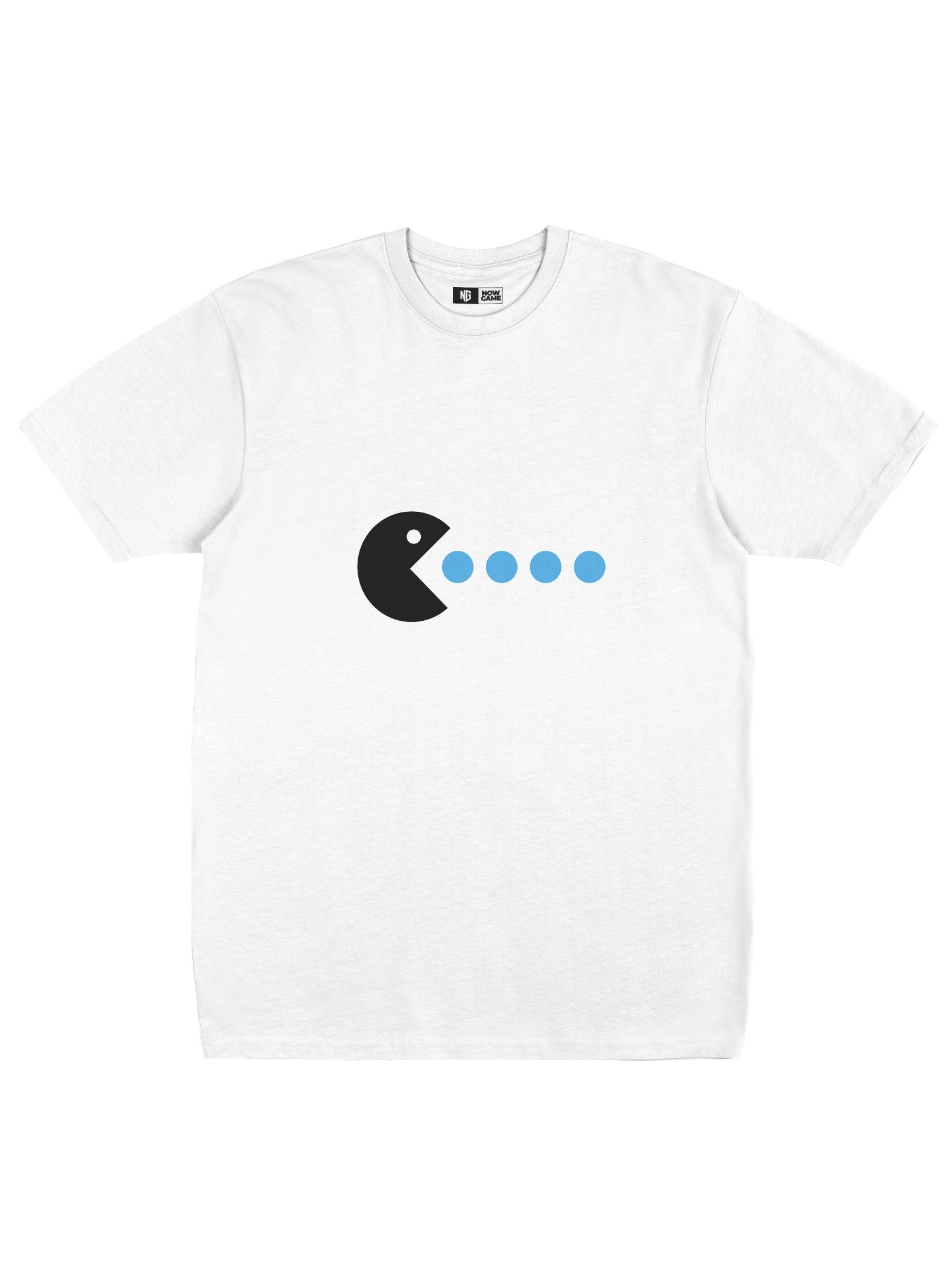 T-SHIRT WHITE PAC-MAN NG product image (1)
