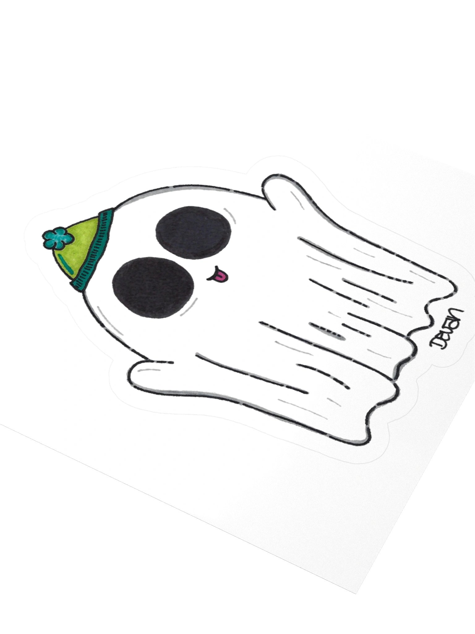 Silly Ghost Sticker product image (3)