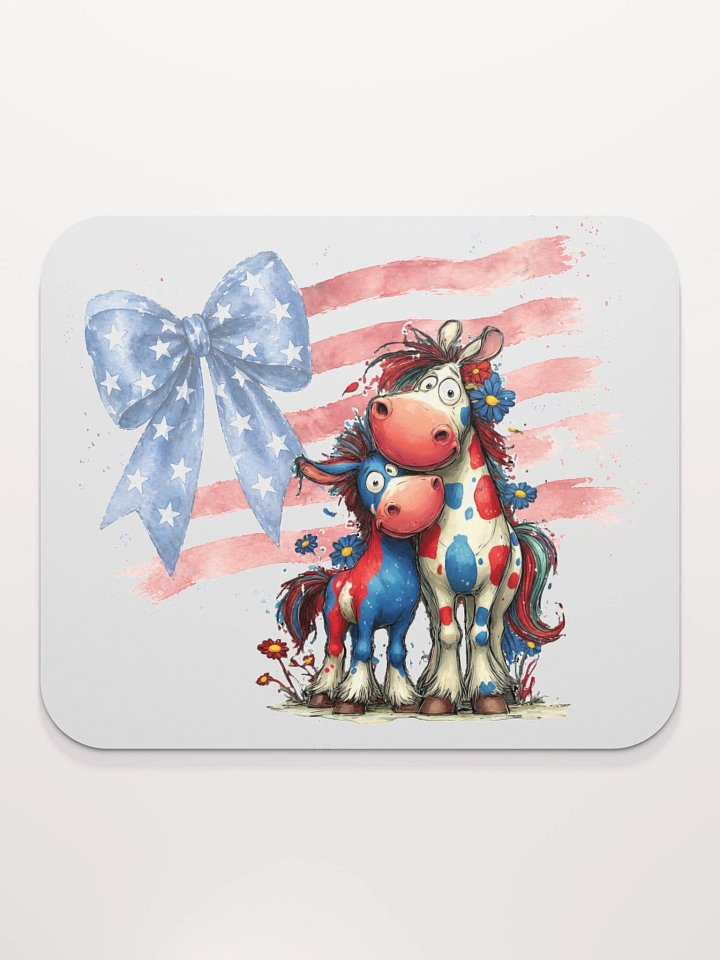 Patriotic Horse Mouse Pad product image (2)