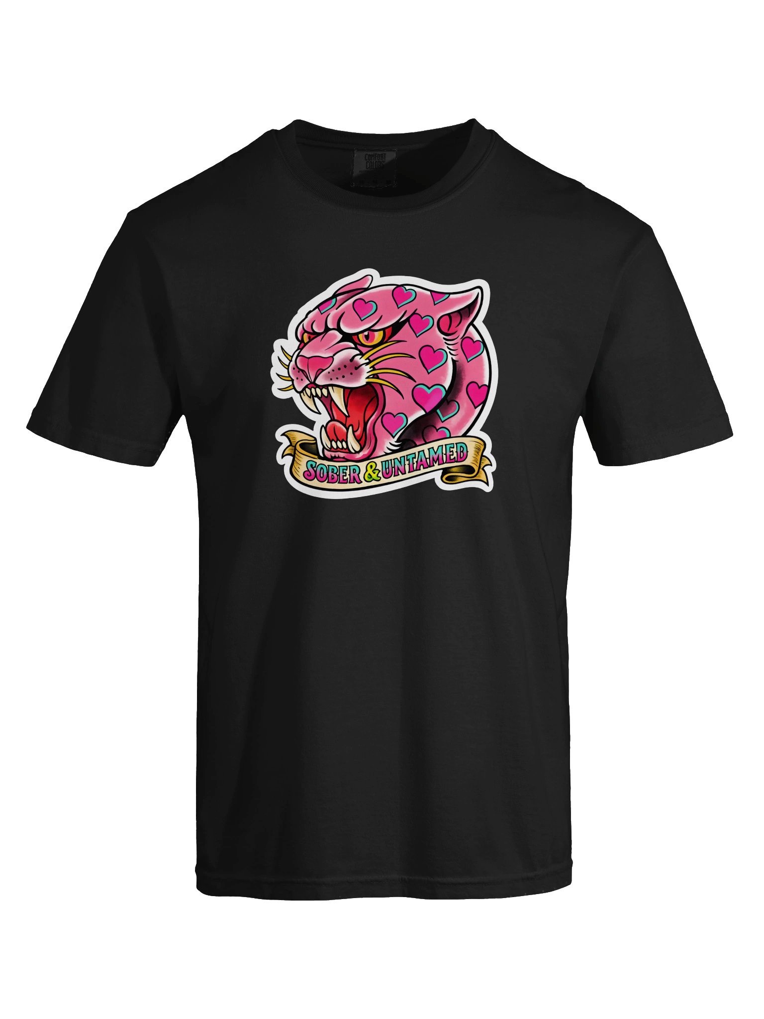 Sober & Untamed Pink Panther Tee product image (61)