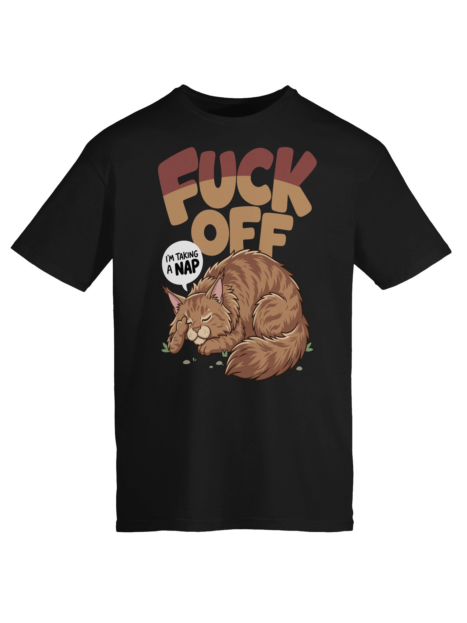 Fuck Off I'm Taking a Nap Tee product image (76)