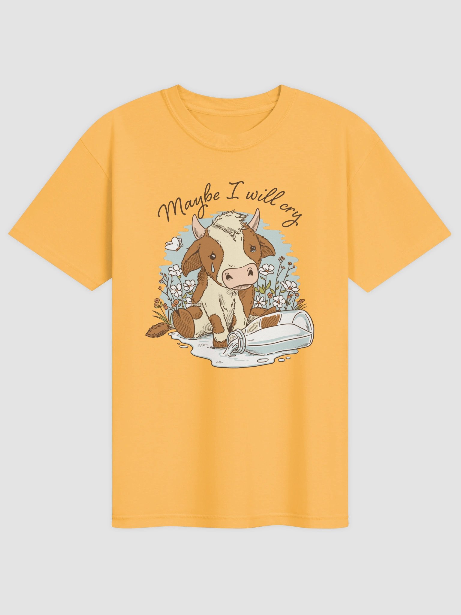 Maybe I Will Cry Unisex Tee product image (3)