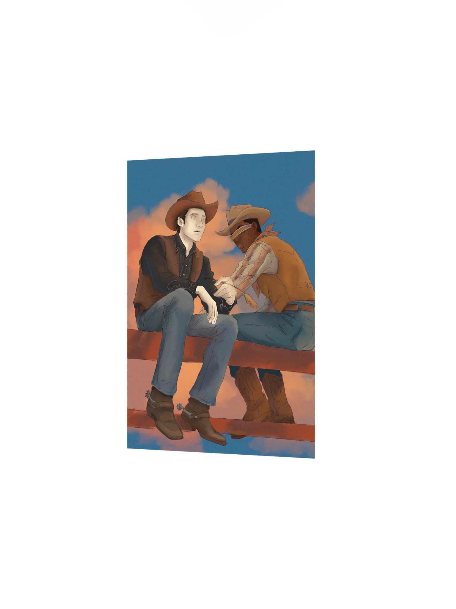 Partners at Sundown Print product image (2)