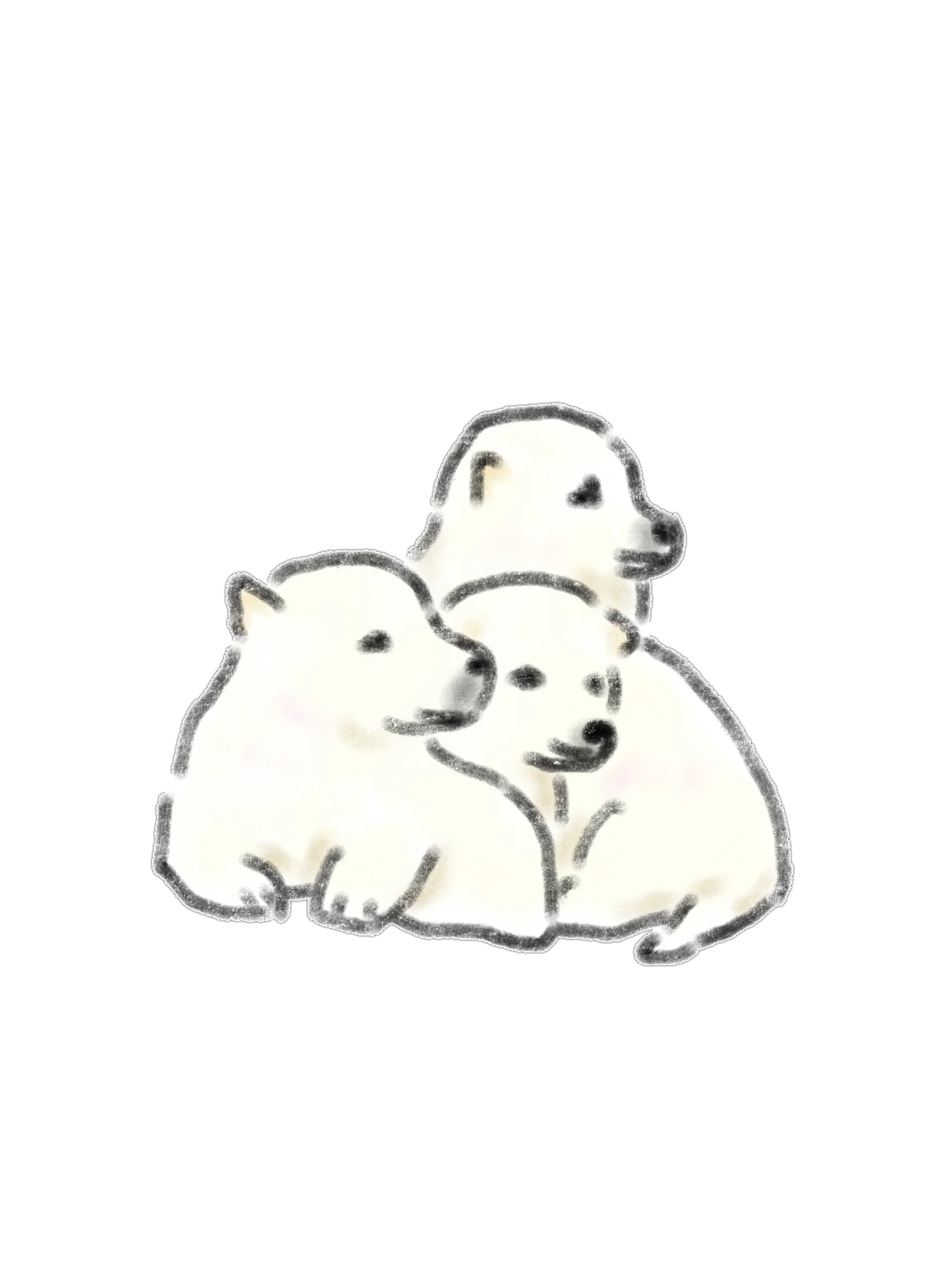 15 Hand-Drawn Dog Pairs PNG Clipart Bundle product image (2)