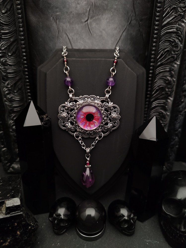 Eye Painted Amulet - VioletFlare product image (2)