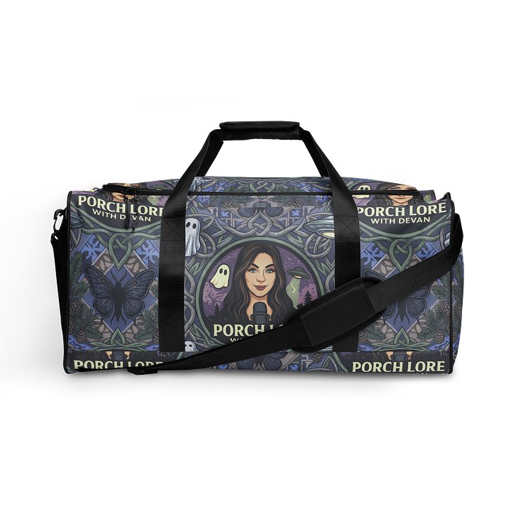 PORCH LORE DEVAN PERIWINKLE MOTH DUFFLE BAG product image (2)