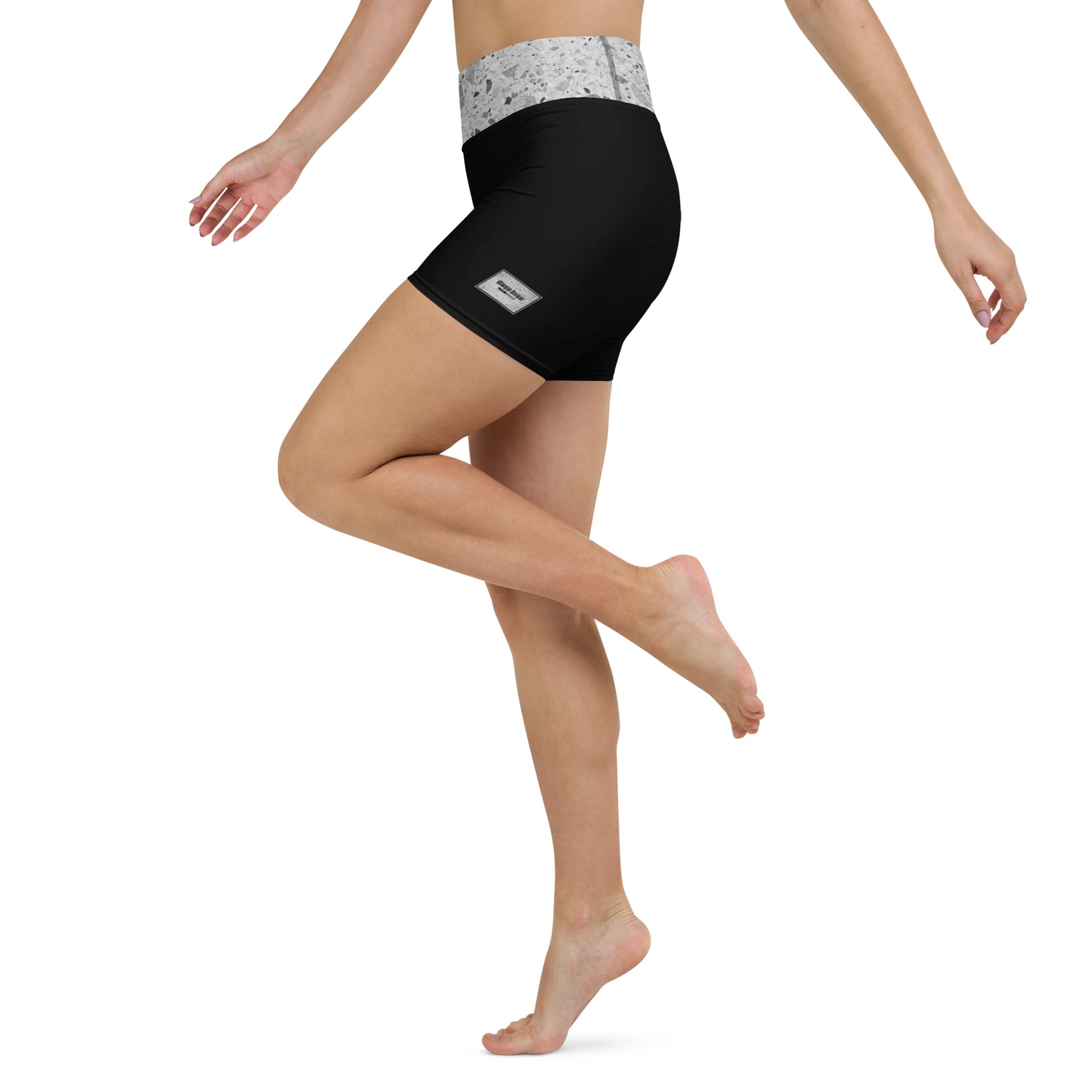 Winegan Designs® Photographic Art Collection ZenMotion All-Over Yoga Shorts product image (4)