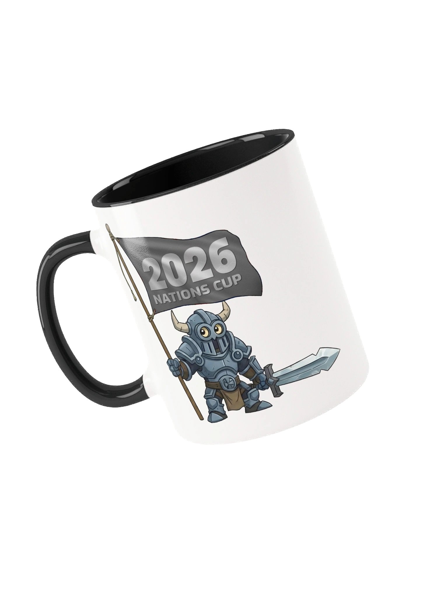 Nations Cup 2026 Black Mug product image (3)