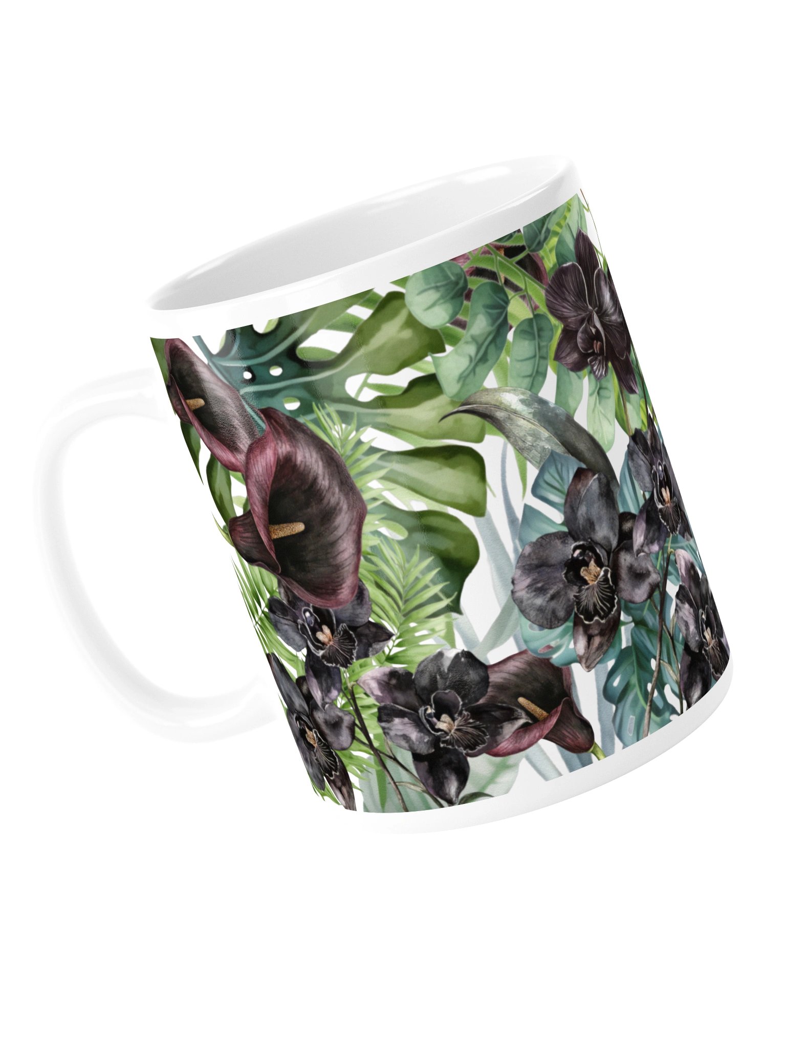 Midnight Forest Ceramic Mug | Enchanted Woodland Coffee Cup product image (13)