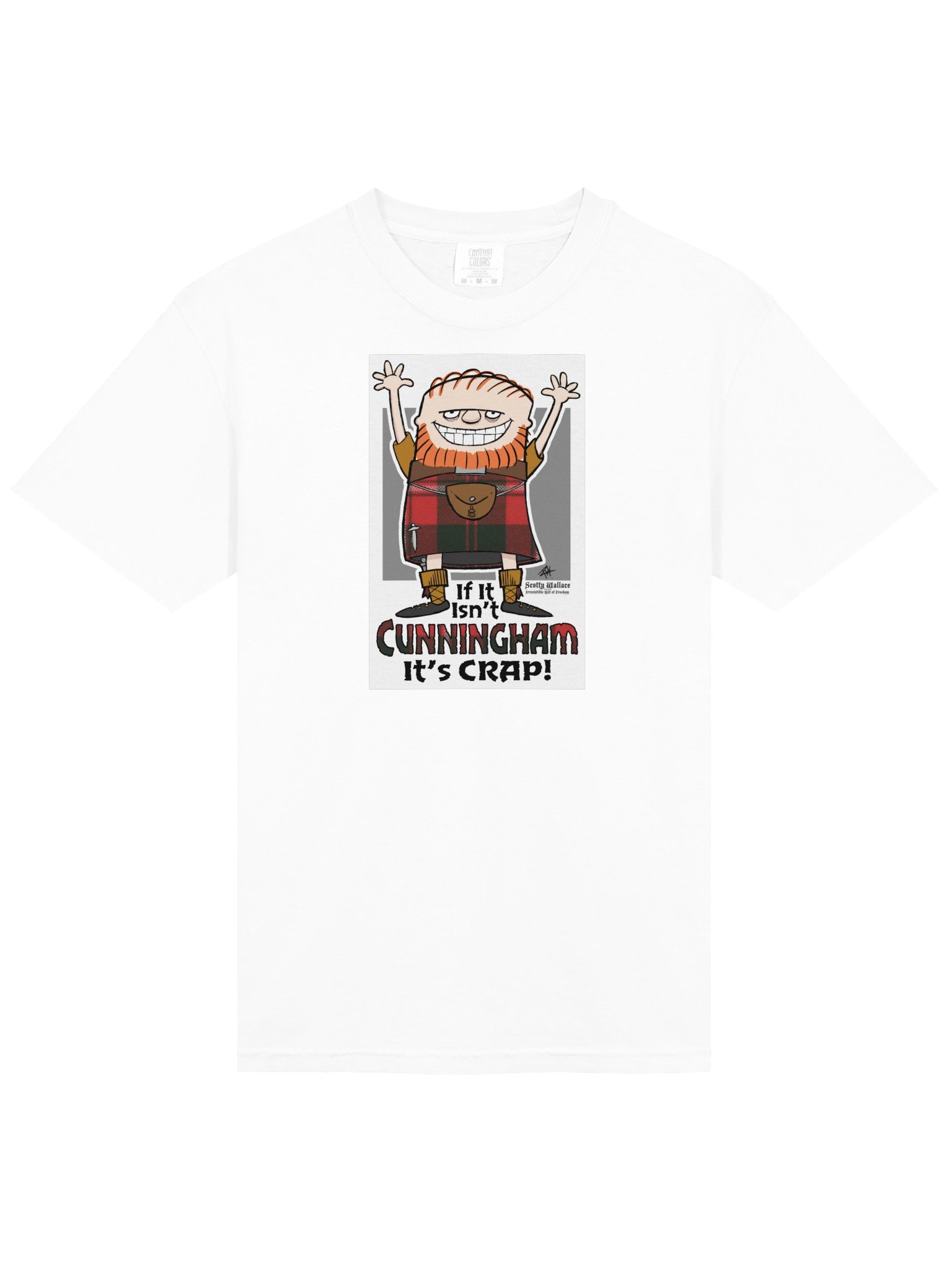 Cunningham Clan Tartan - Funny Scottish Humor Scotty Wallace product image (8)